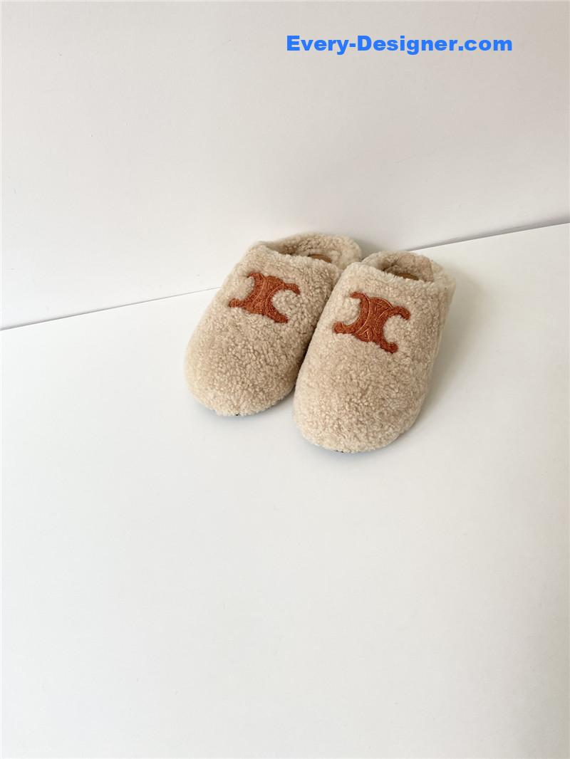 Ce1i*e thick-soled baotou slippers
