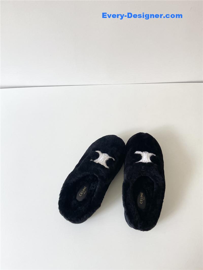 Ce1i*e thick-soled baotou slippers