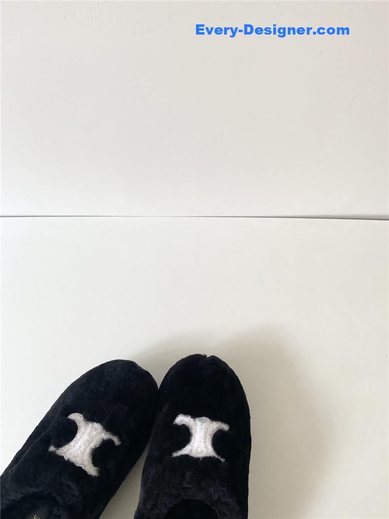 Ce1i*e thick-soled baotou slippers