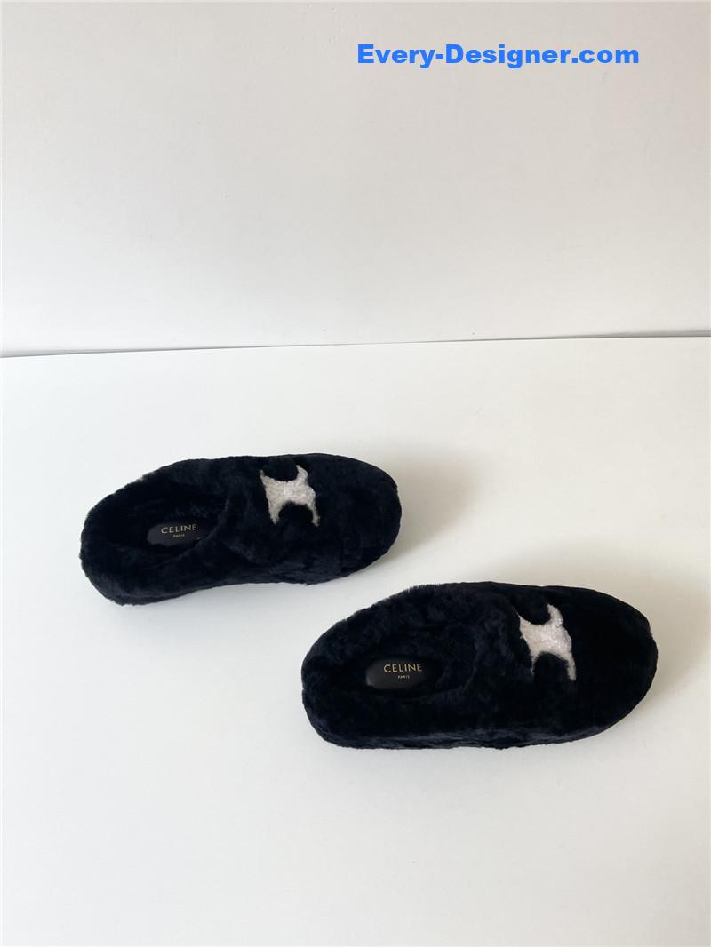 Ce1i*e thick-soled baotou slippers