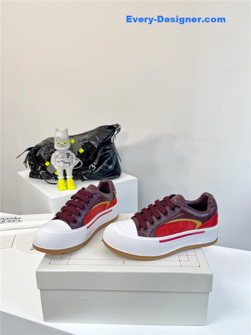 Alexander mcqueen retro sneakers skate shoes