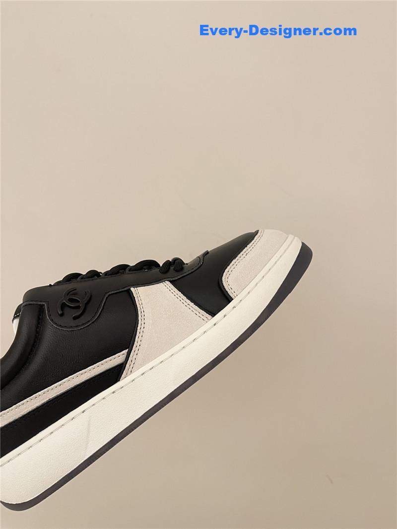 Ch**el early autumn panda color matching sneakers