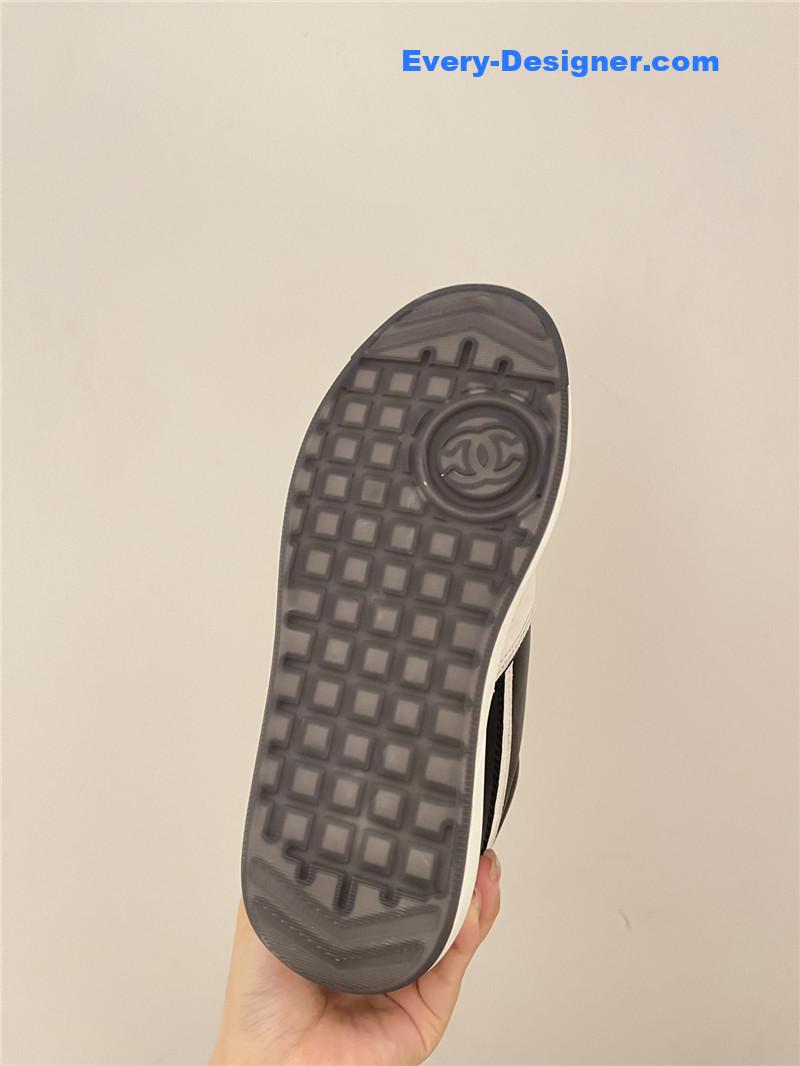 Ch**el early autumn panda color matching sneakers