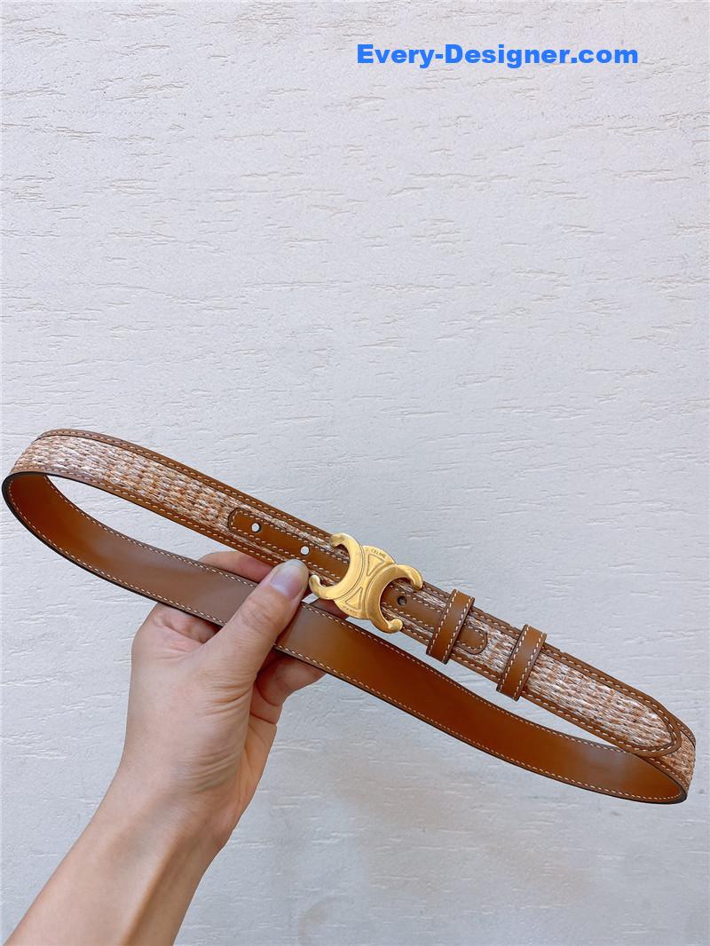 celine calfskin belt