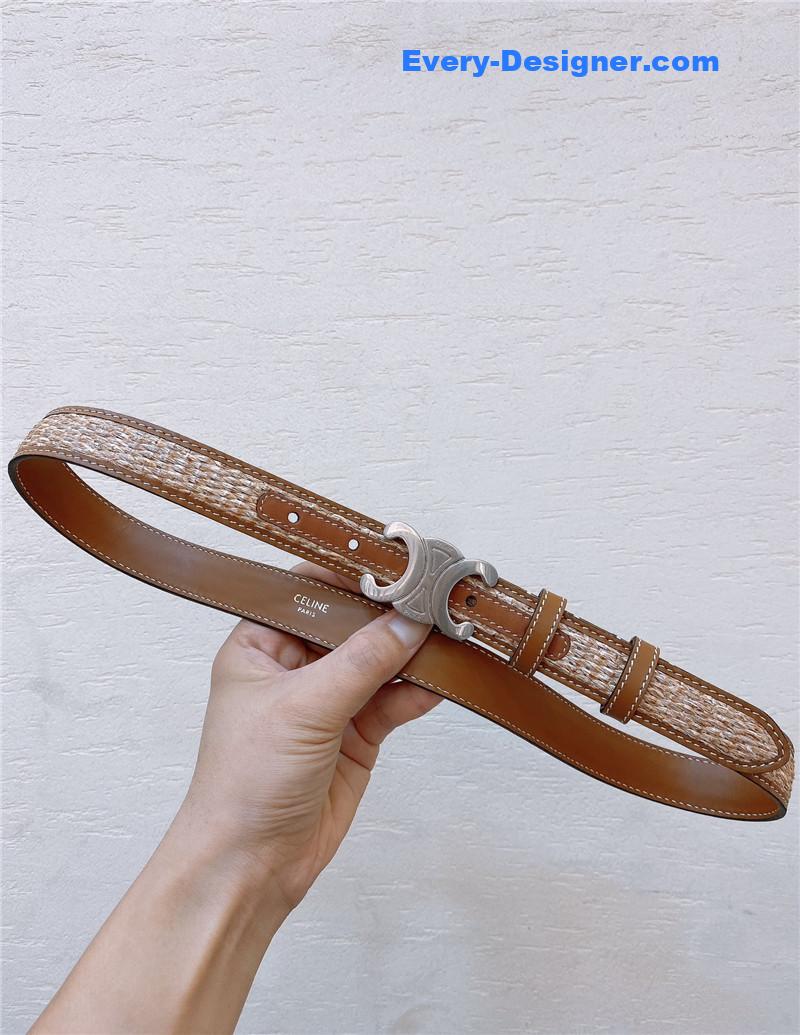 celine calfskin belt