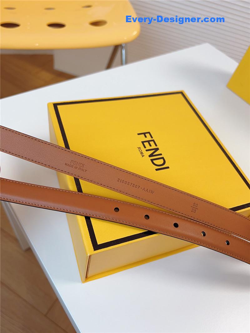 fendi women’s thin belt