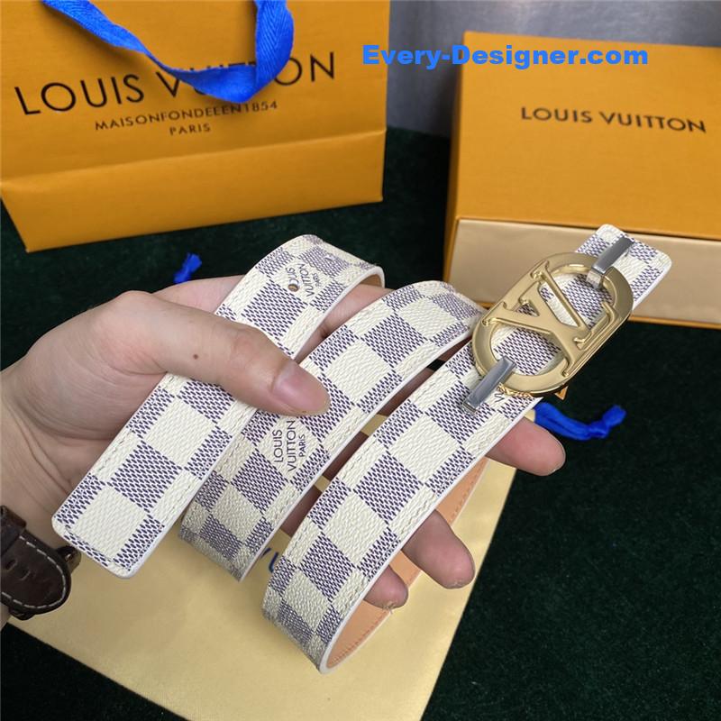 l0vis Vvtt0n lv mon organ canvas and leather belt