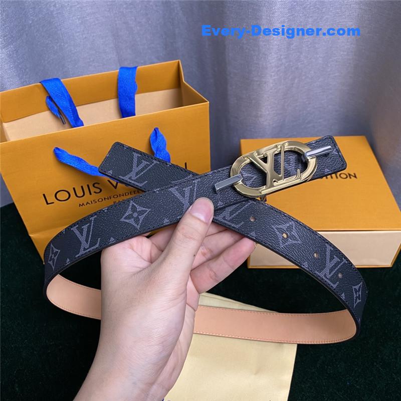 l0vis Vvtt0n lv mon organ canvas and leather belt