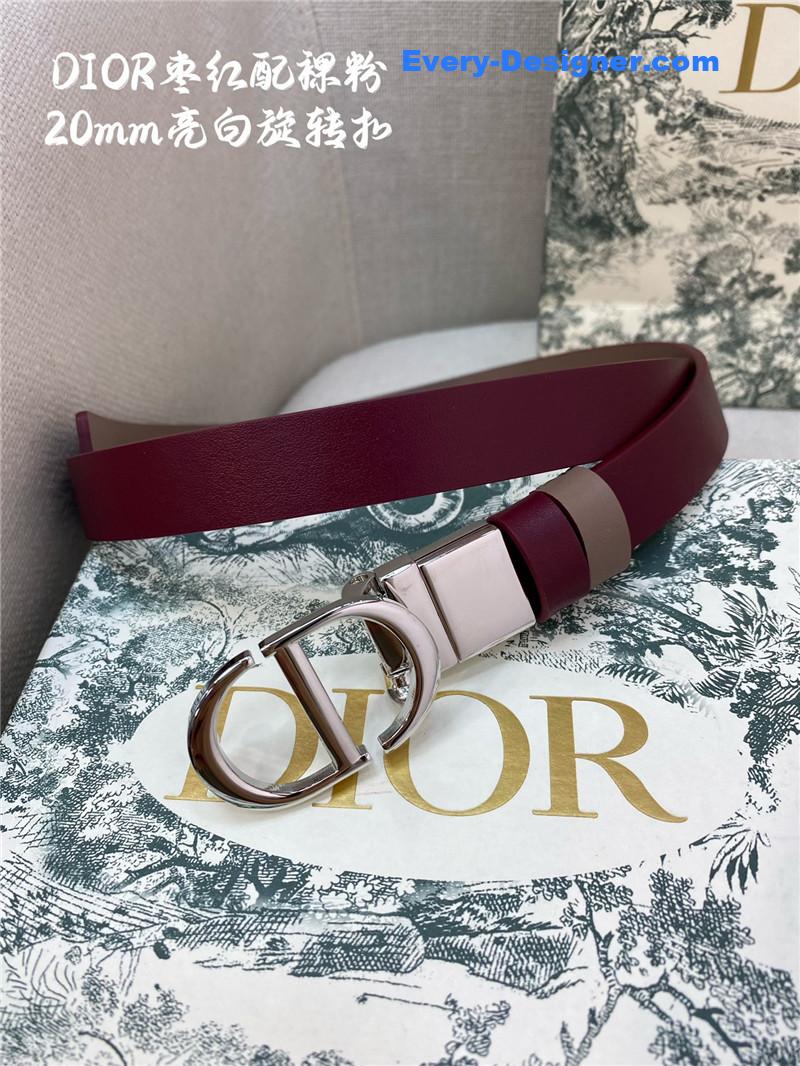 dior classic style belt