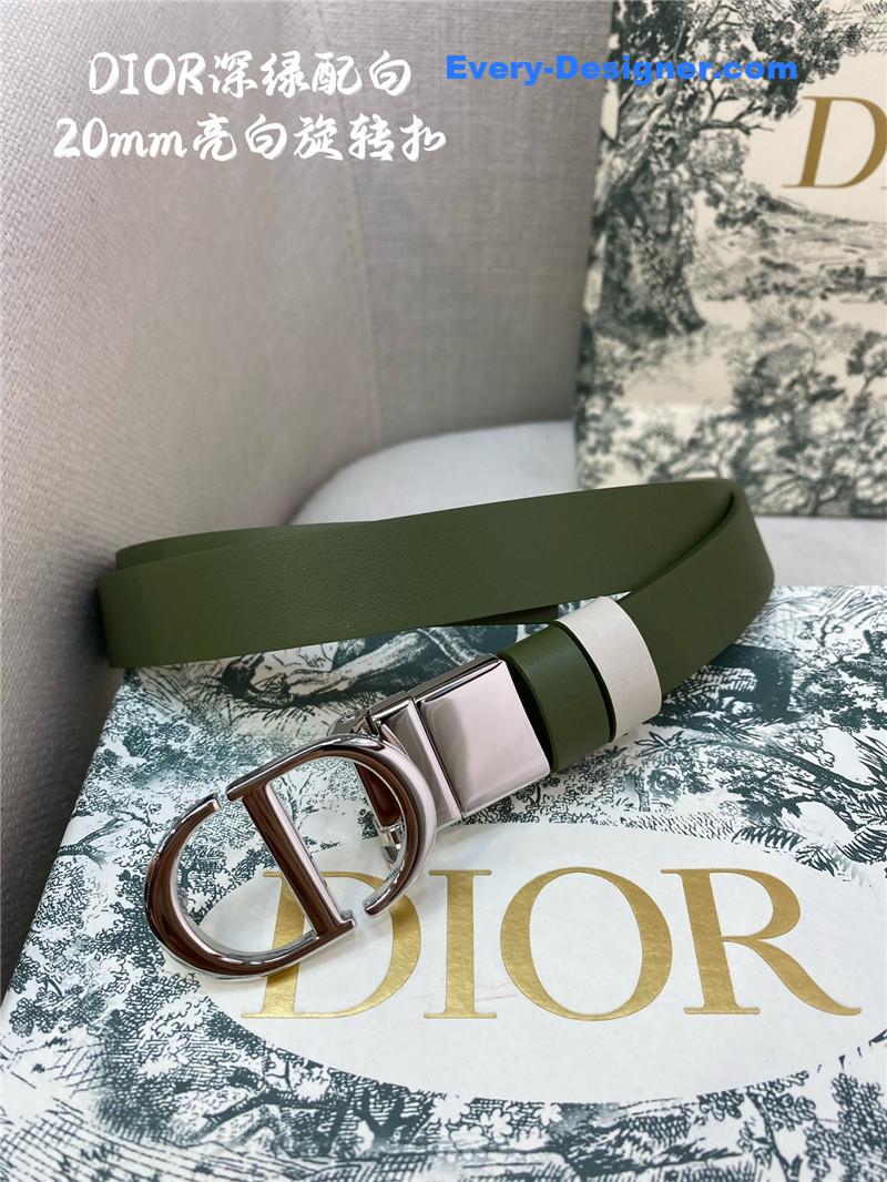 dior classic style belt