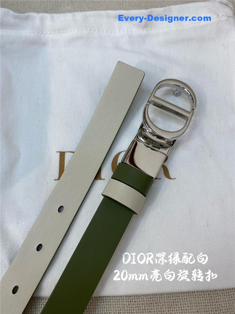dior classic style belt