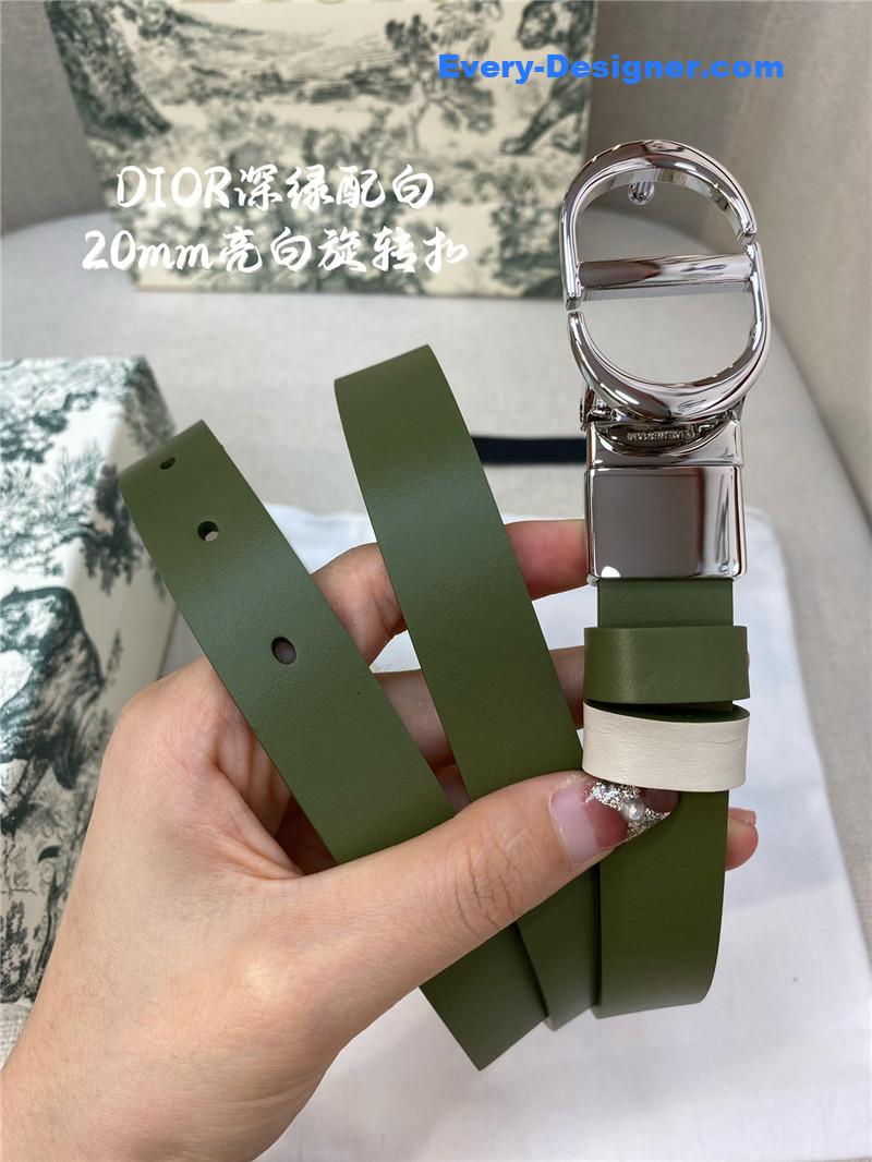 dior classic style belt