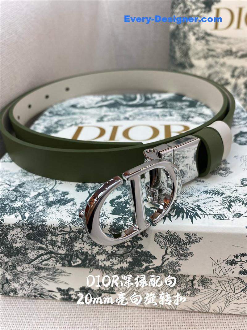 dior classic style belt