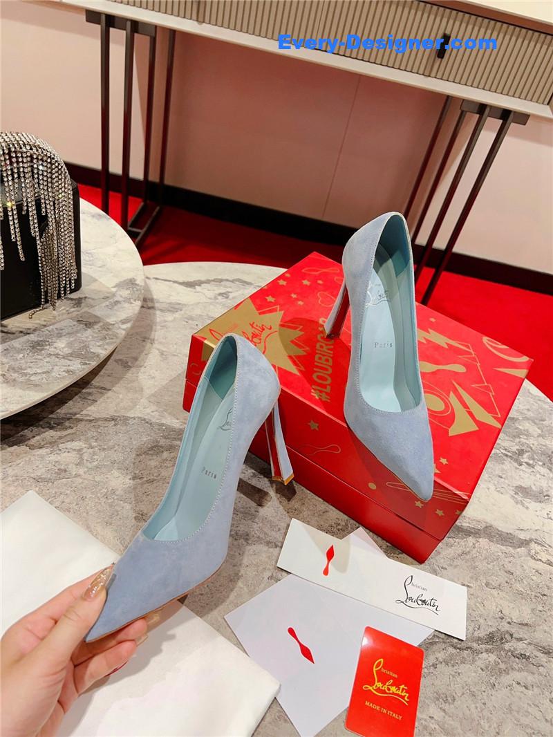Chr1st1an louboutin banana heel pumps