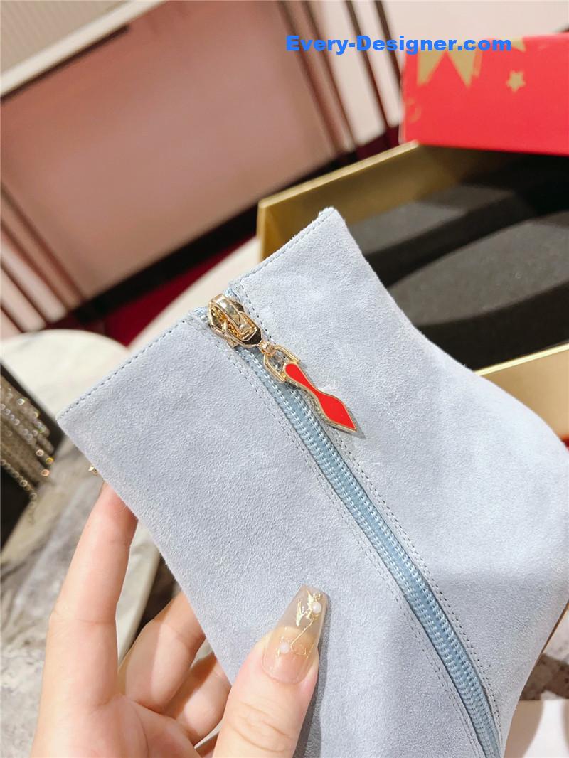 Chr1st1an louboutin banana heel boots