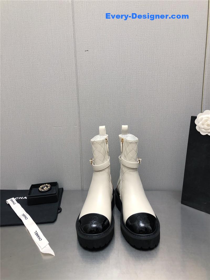 CC Double C Buckle Platform Martin Boots