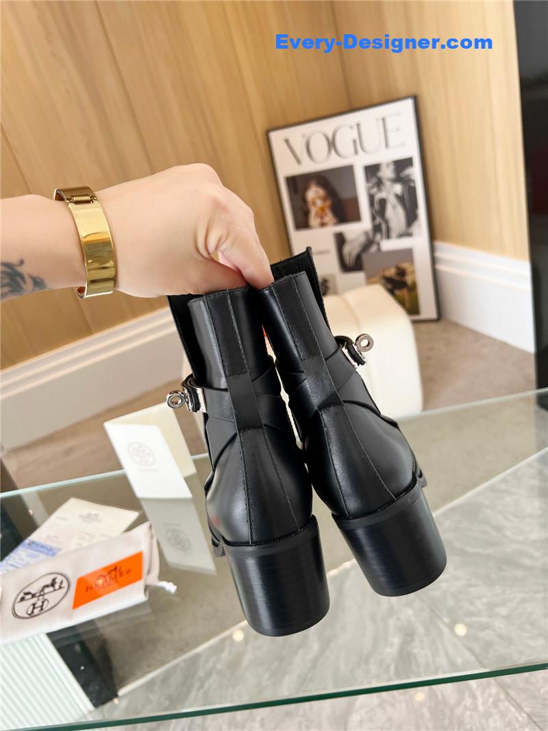 H**me5 kelly buckle rider boots