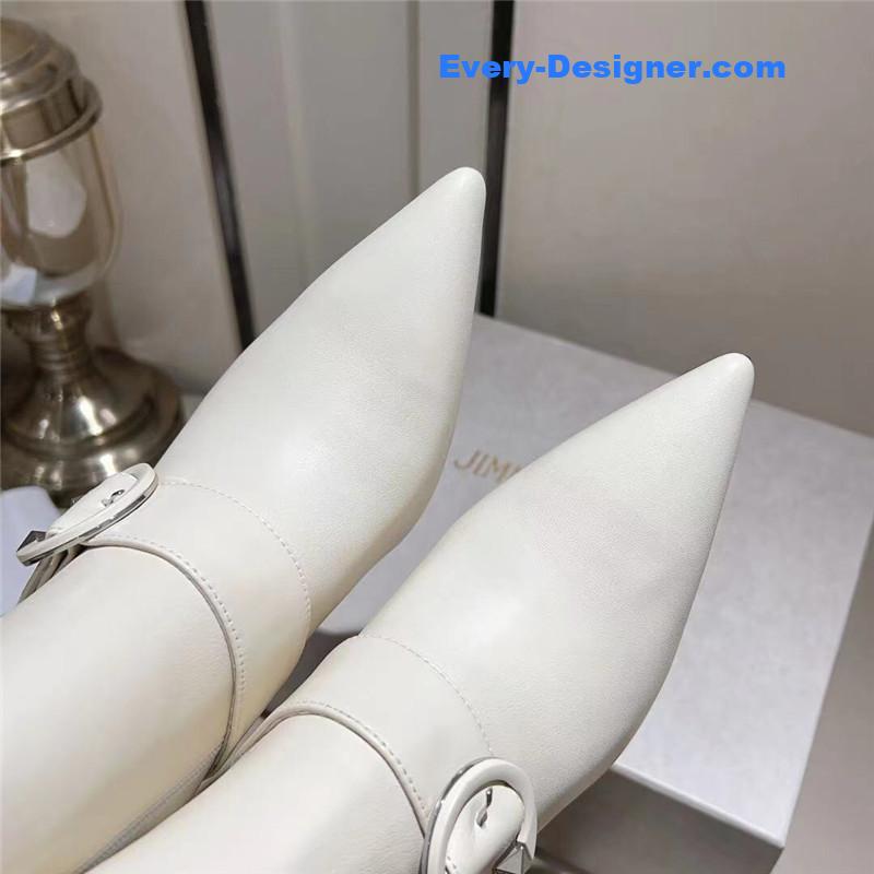 J1m*y Ch00 exquisite fashion booties