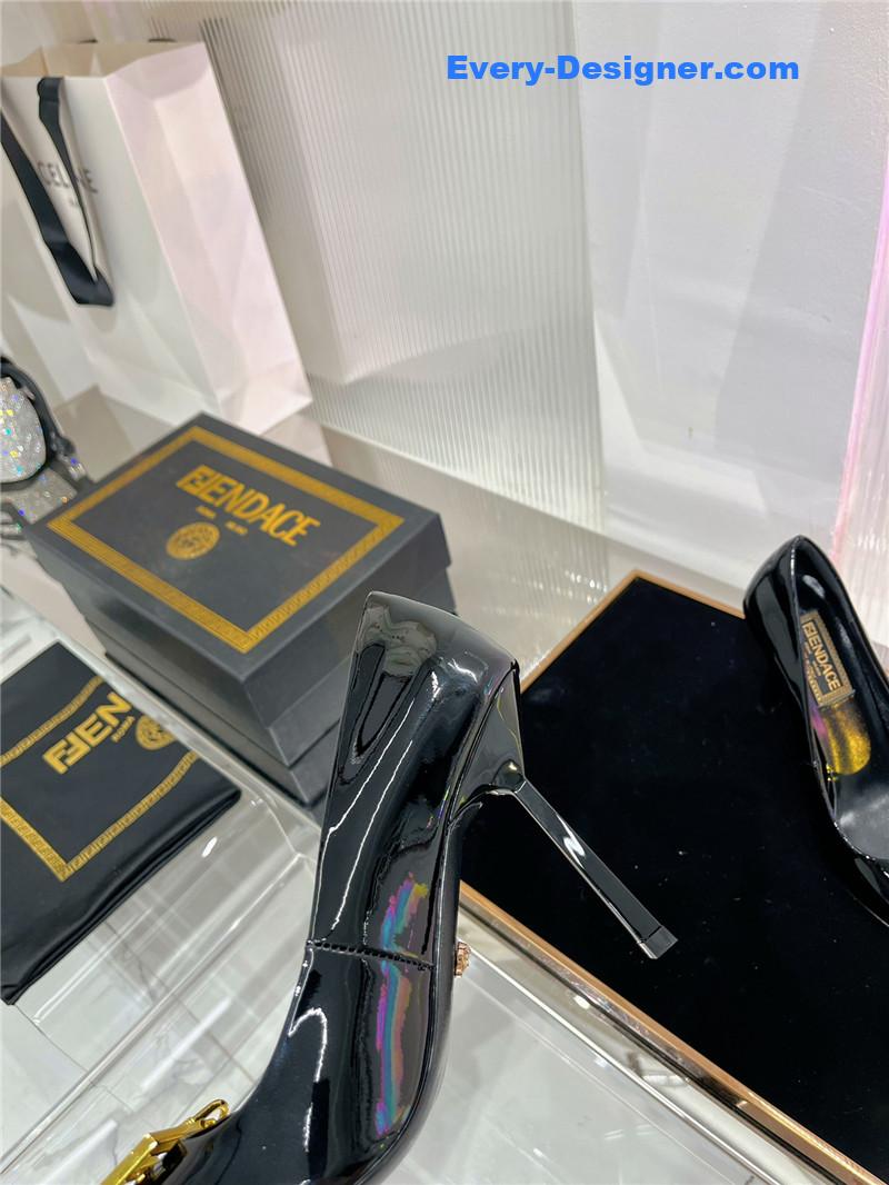 Versace simple temperament high heels