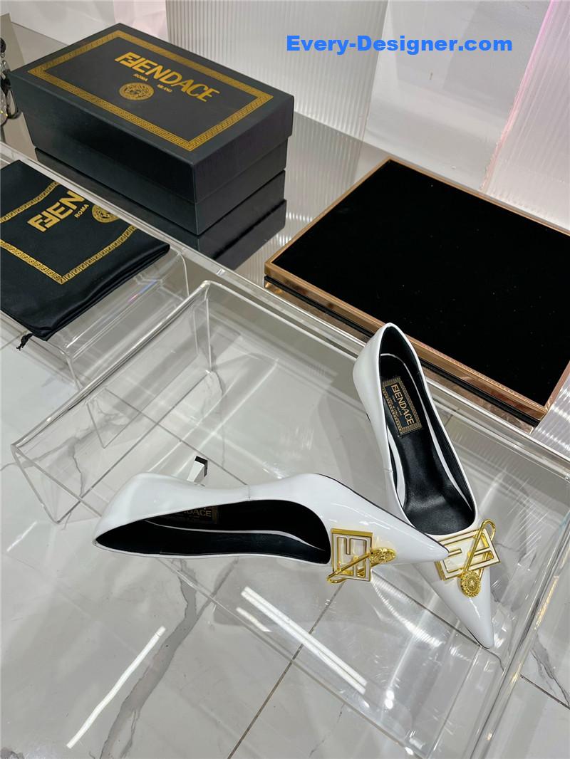 Versace simple temperament high heels