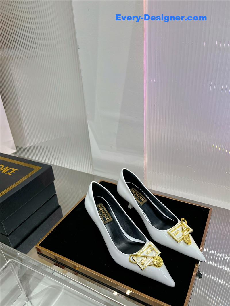 Versace simple temperament high heels