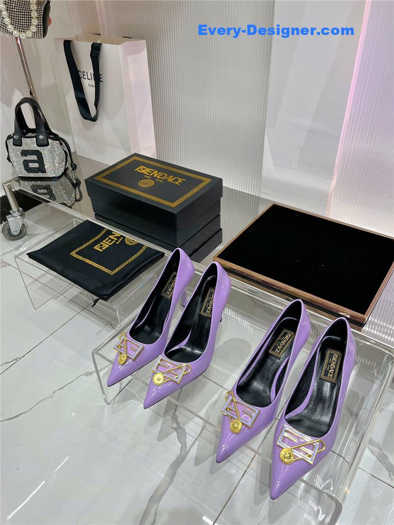 Versace simple temperament high heels