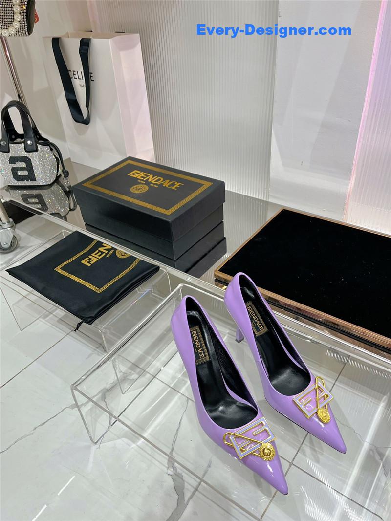 Versace simple temperament high heels