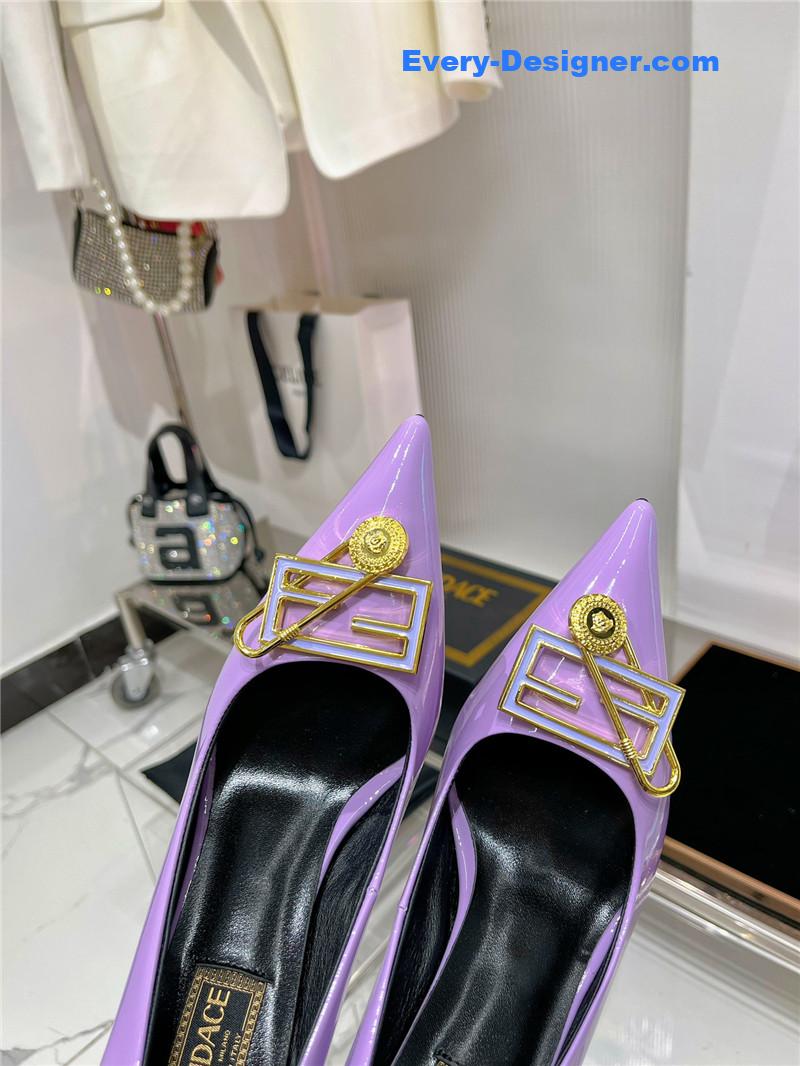 Versace simple temperament high heels