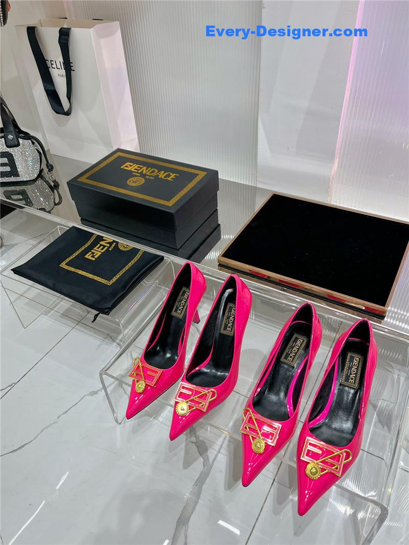 Versace simple temperament high heels