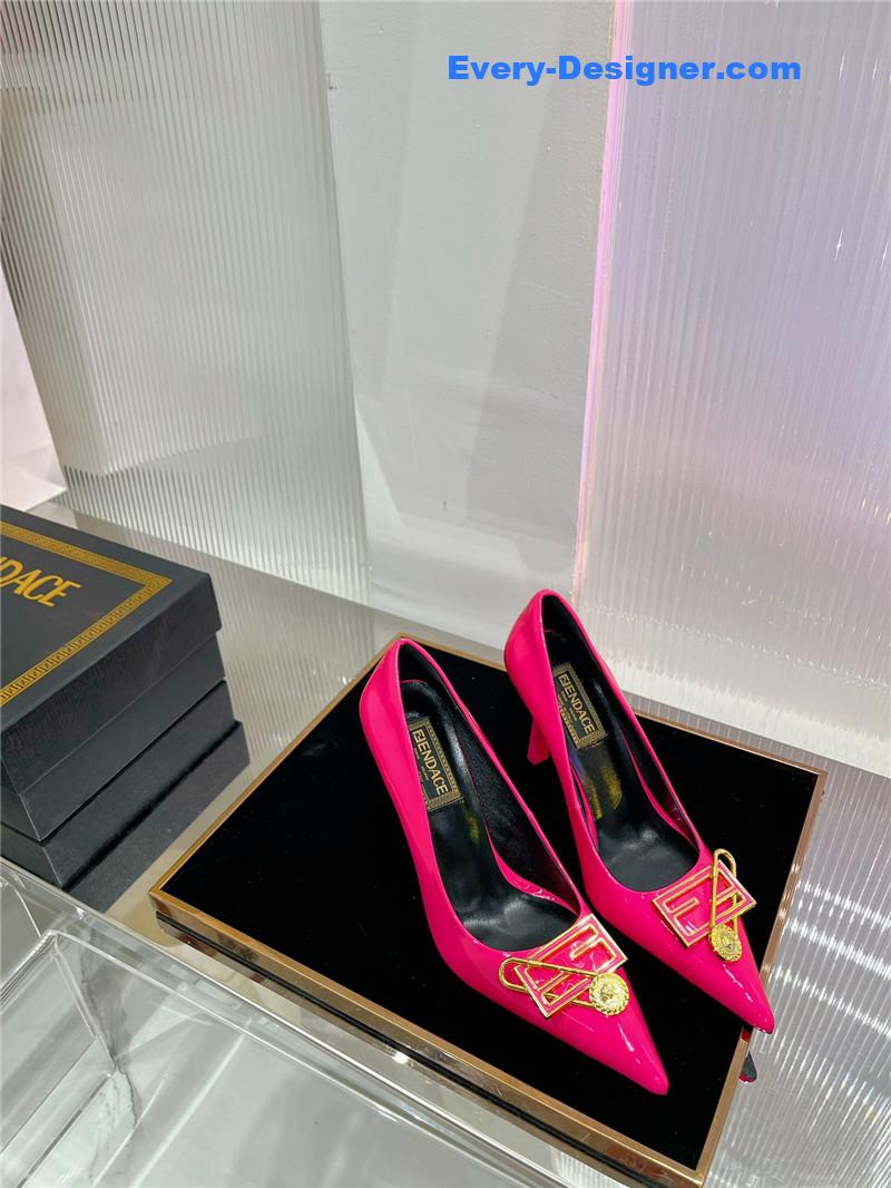 Versace simple temperament high heels