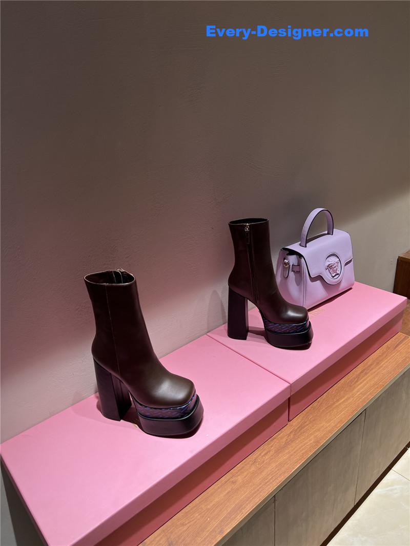 Versace autumn winter new high heel boots