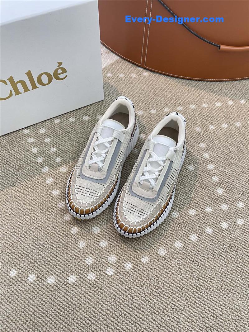 Chloe new nama rainbow jelly bean sneakers