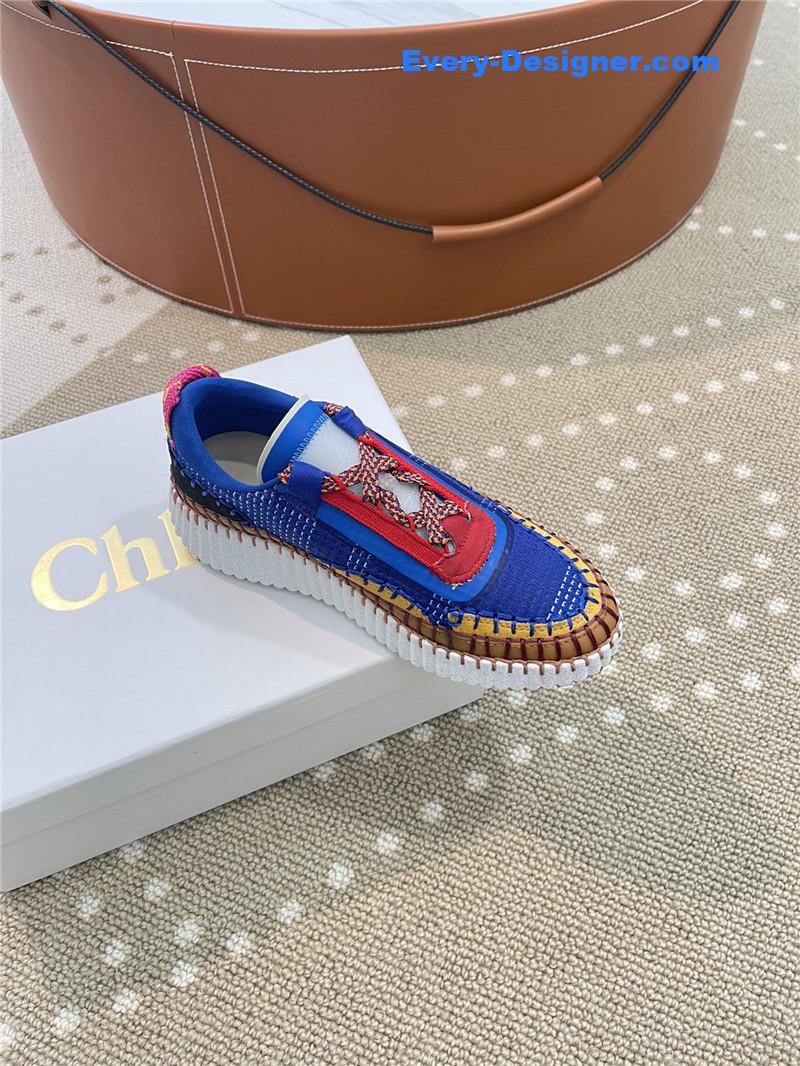 Chloe new nama rainbow jelly bean sneakers