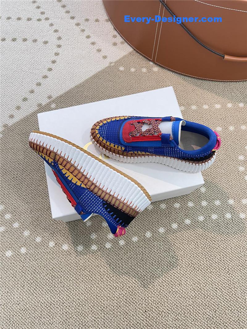 Chloe new nama rainbow jelly bean sneakers