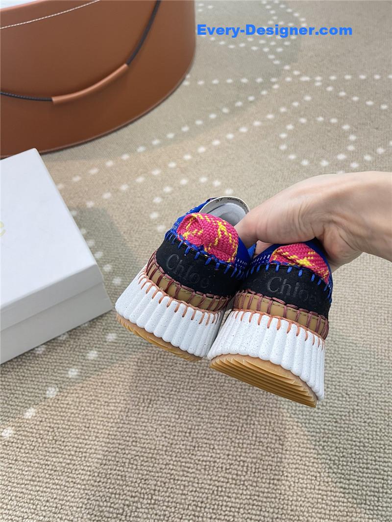 Chloe new nama rainbow jelly bean sneakers