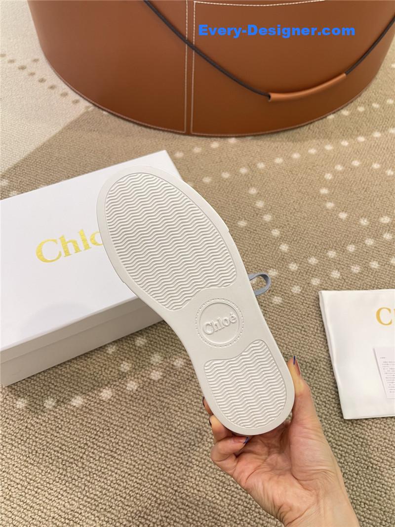 Chloe Classic Petal Sole Summer Lace Loafers