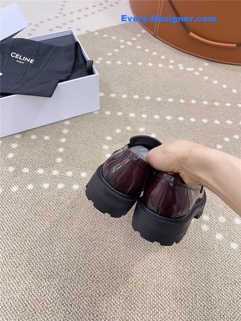 Ce1i*e new thick-soled retro style loafers