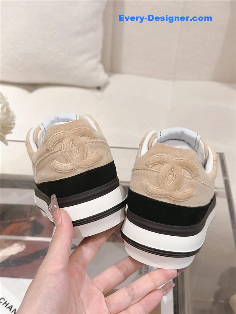 CC platform panda shoes