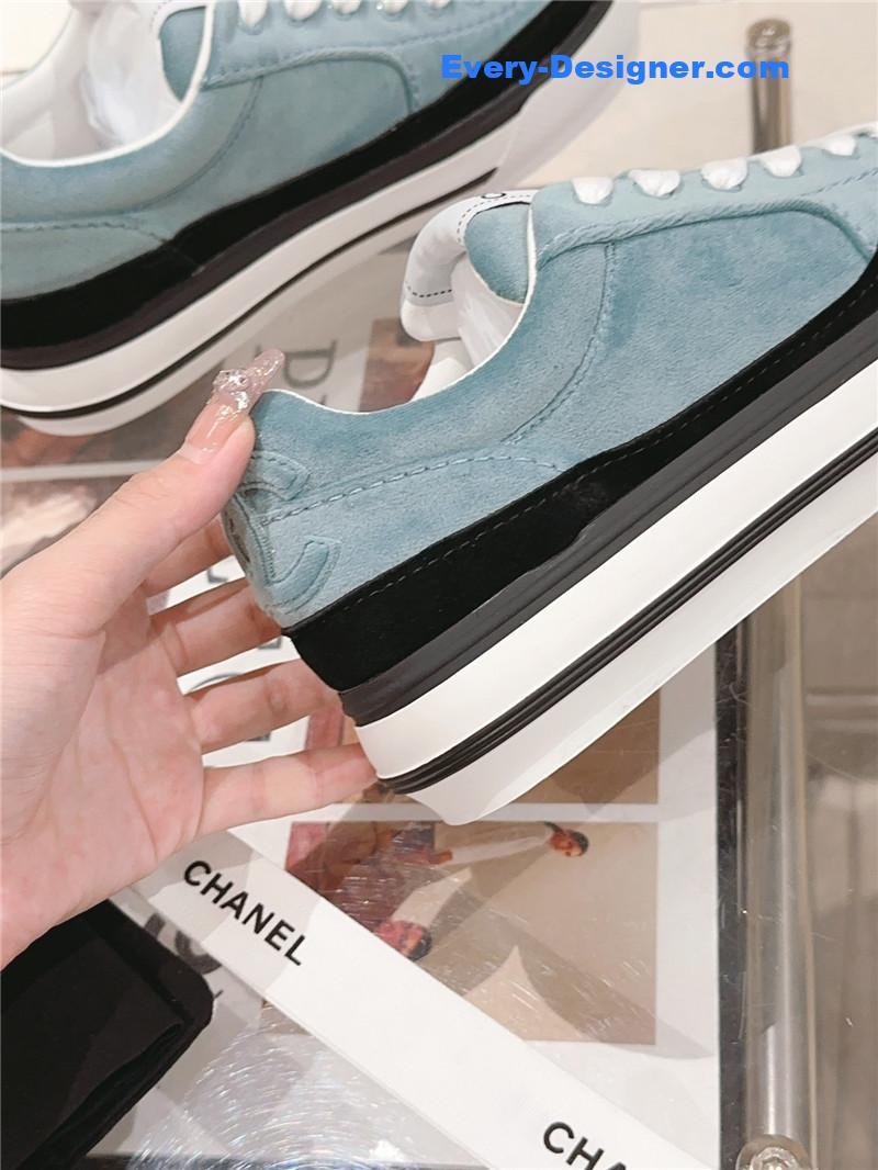 CC platform panda shoes