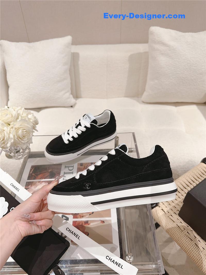 CC platform panda shoes