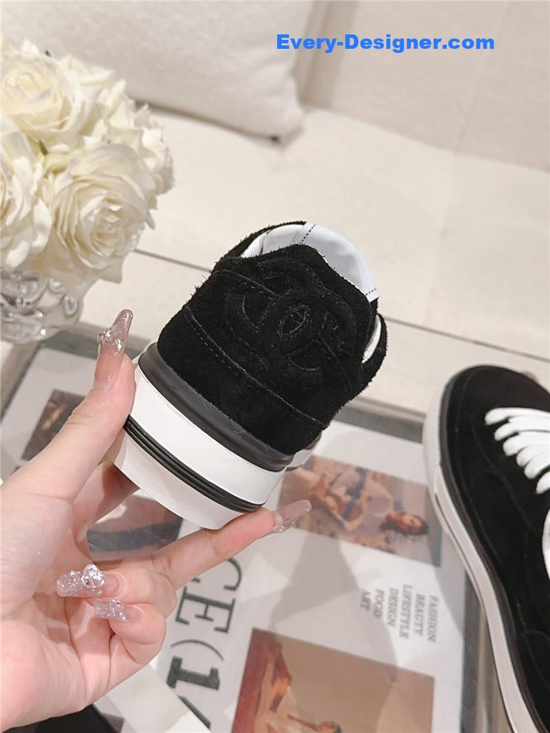 CC platform panda shoes