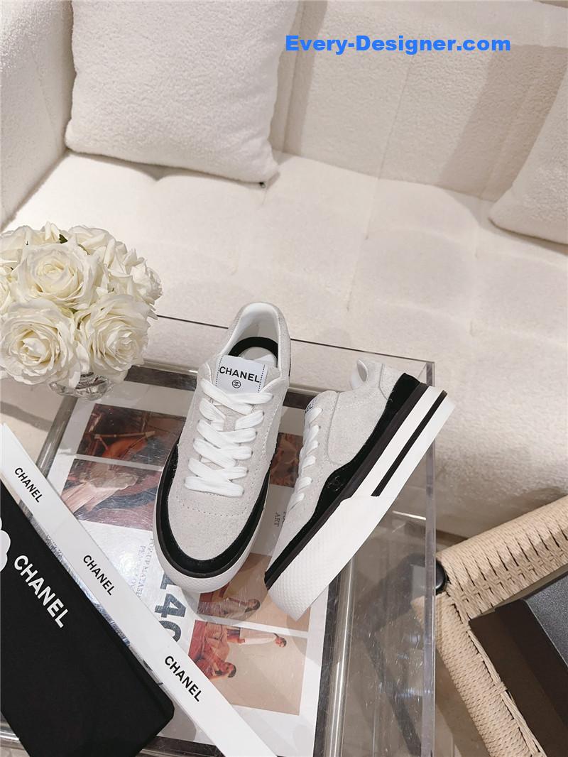 CC platform panda shoes