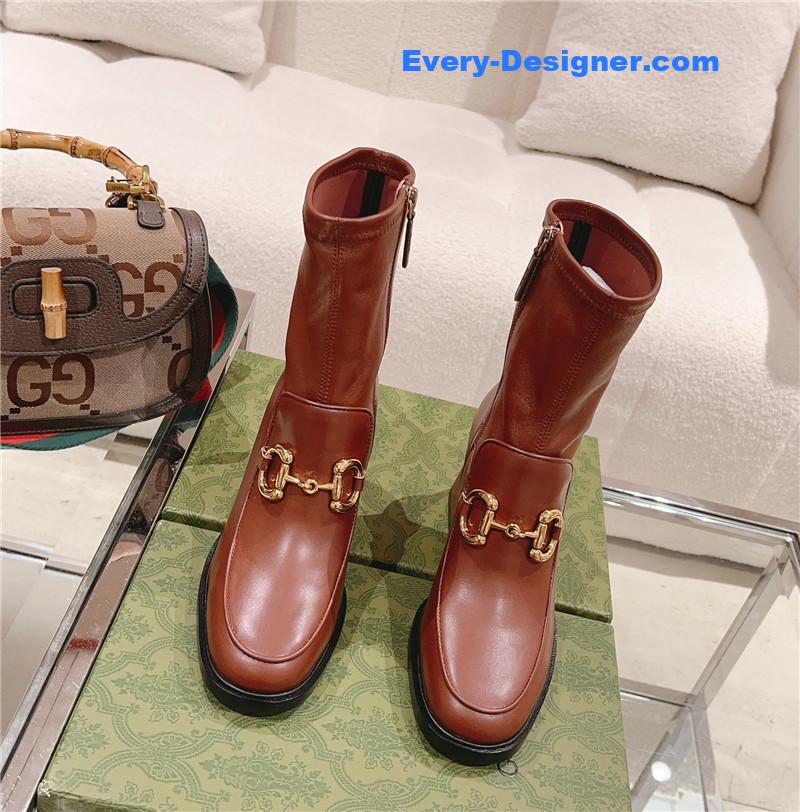 Gvc*1 pull buckle ankle boots