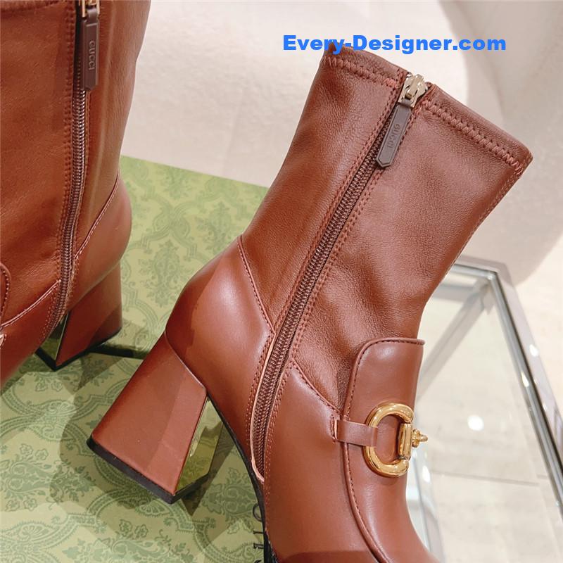 Gvc*1 pull buckle ankle boots