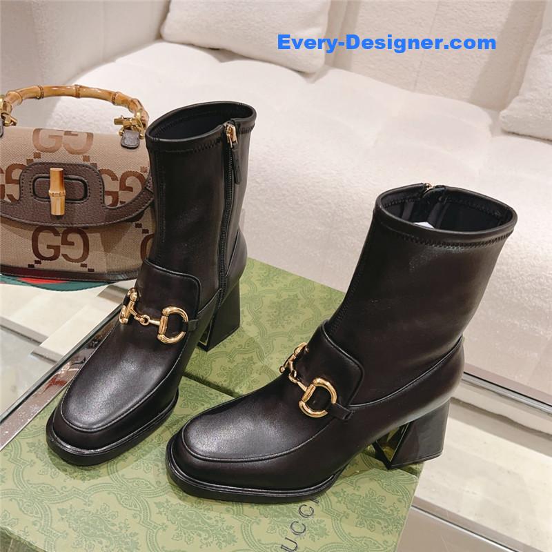 Gvc*1 pull buckle ankle boots