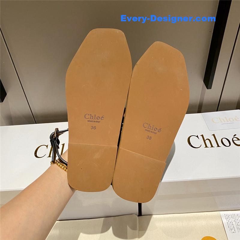 Chloe Cross Woven Strap Flip Sandals