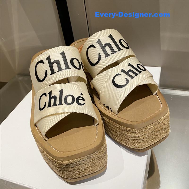 Chloe Cross Braided Roman Slippers
