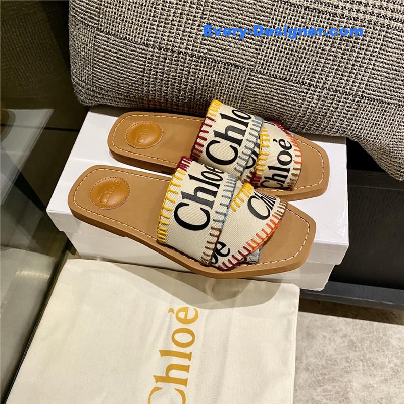 Chloe Cross Braided Roman Slippers