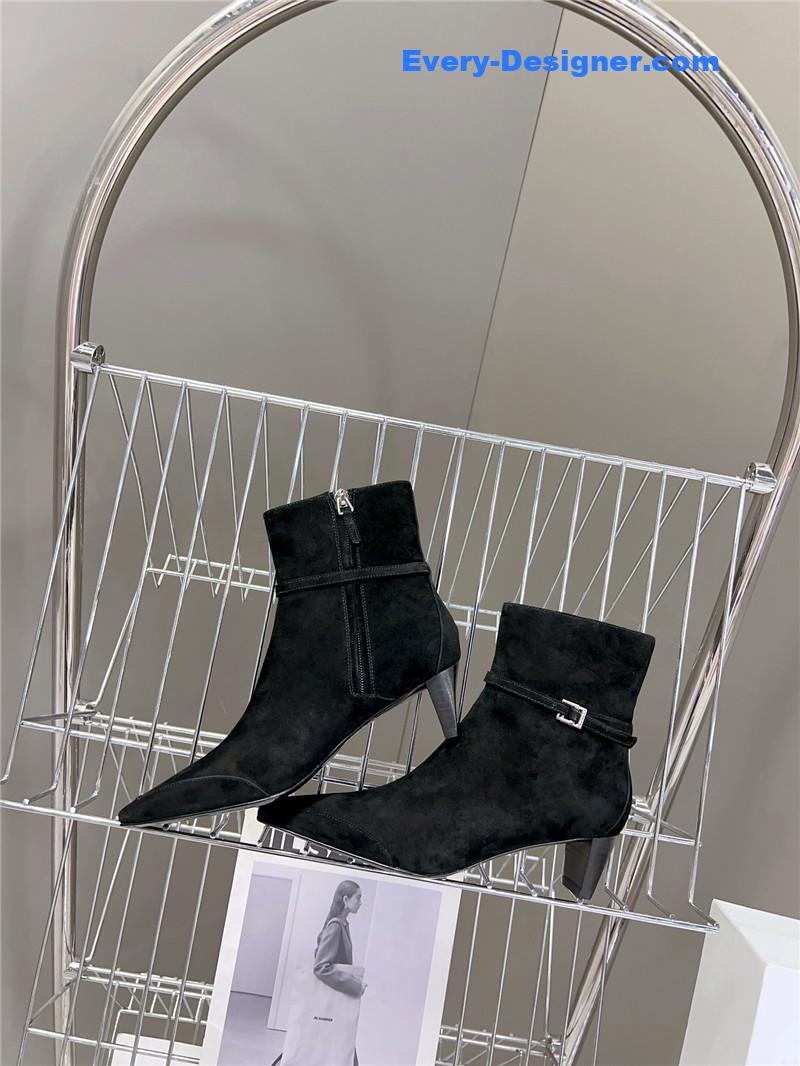 Ce1i*e british pointed toe early autumn ankle boots