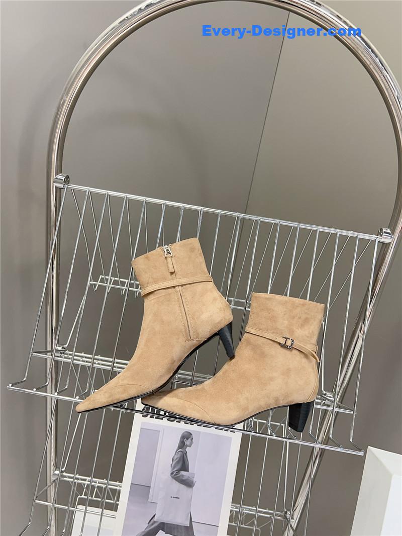 Ce1i*e british pointed toe early autumn ankle boots